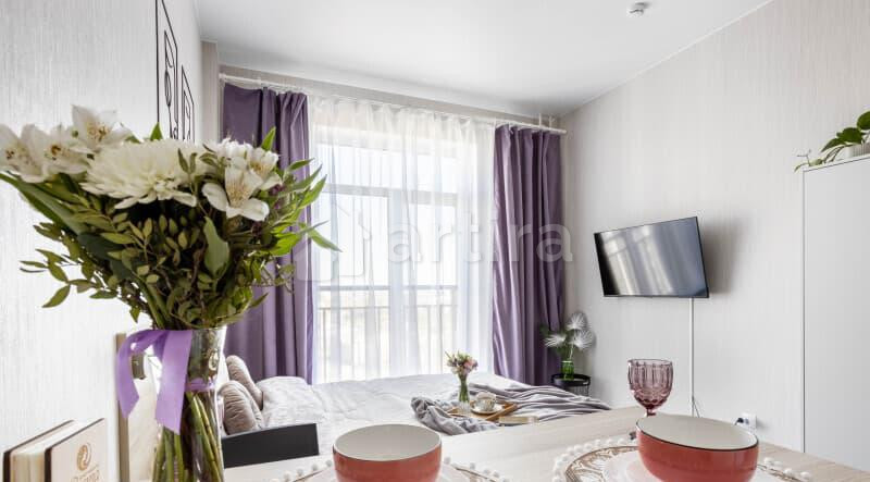 1-комн. апарт-ы, 27 м2, 20/22 эт. Санкт-Петербург - изображение 9