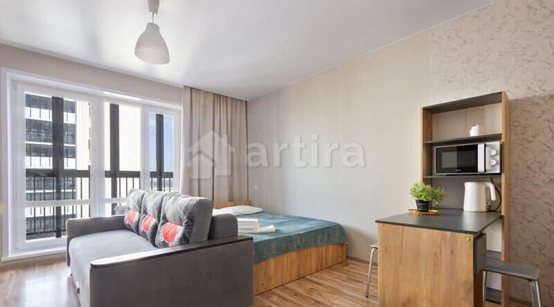 Студия, 32 м2, 14/17 эт. Красноярск - изображение 2