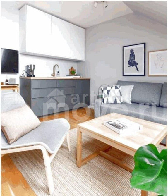 Студия, 23 м2, 3/6 эт. Москва - изображение 2