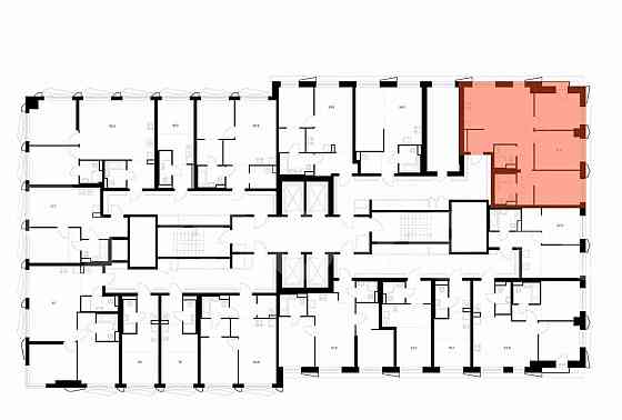 3-комн. квартира, 71.5 м2, 8/38 эт. Москва