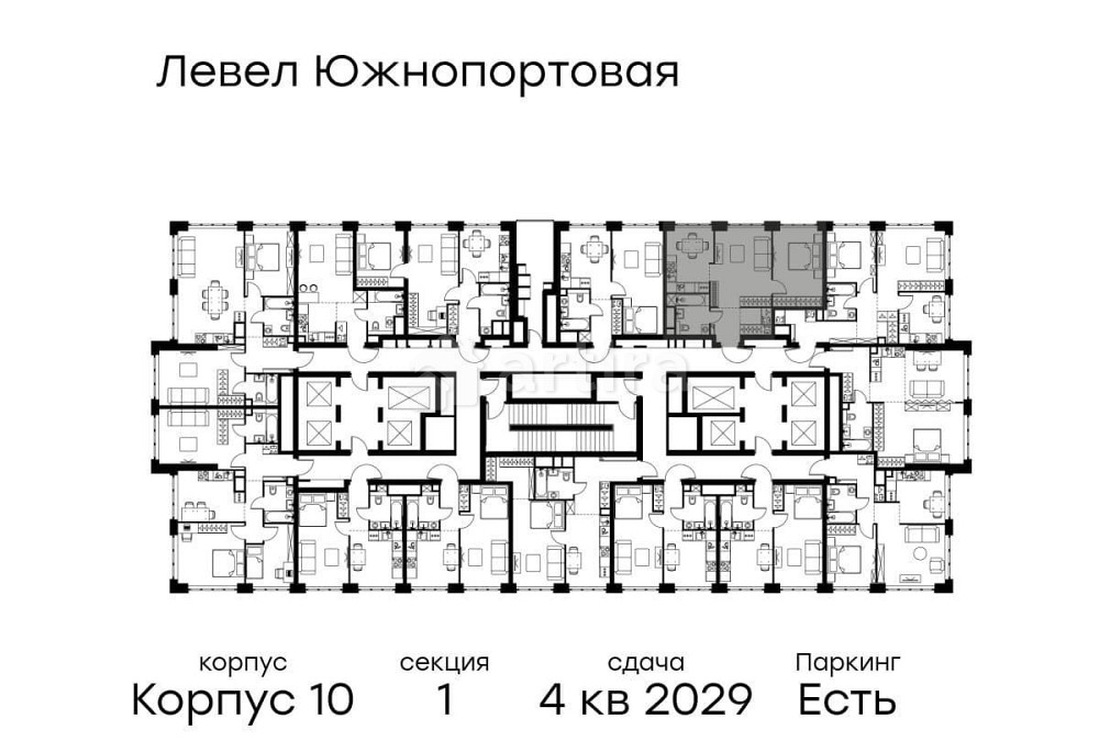 2-комн. квартира, 51.3 м2, 15/68 эт. Москва - изображение 19