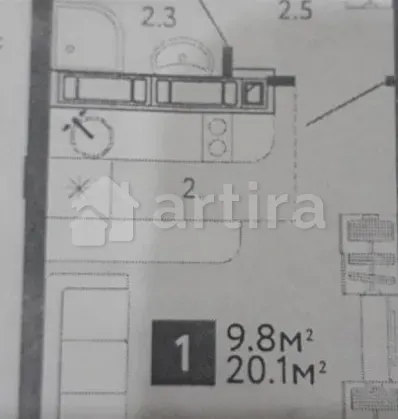 Продам Студию, 21 м2, 11/14 эт Саранск - изображение 2