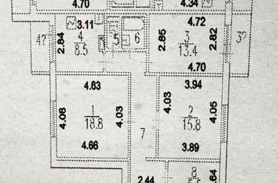 3-комн. квартира, 83 м2, 11/12 эт. Москва