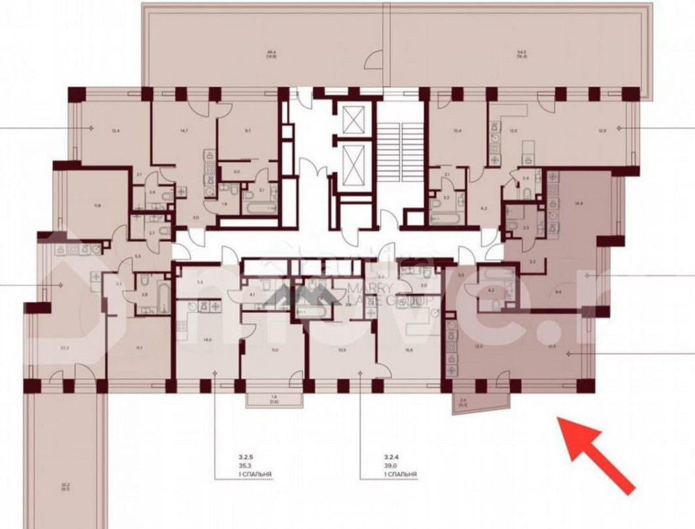 Студия, 33.4 м2, 2/15 эт. Москва - изображение 7