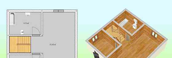 Дом, 110 м2, 7.95 сотки, 2 эт. Гатчина
