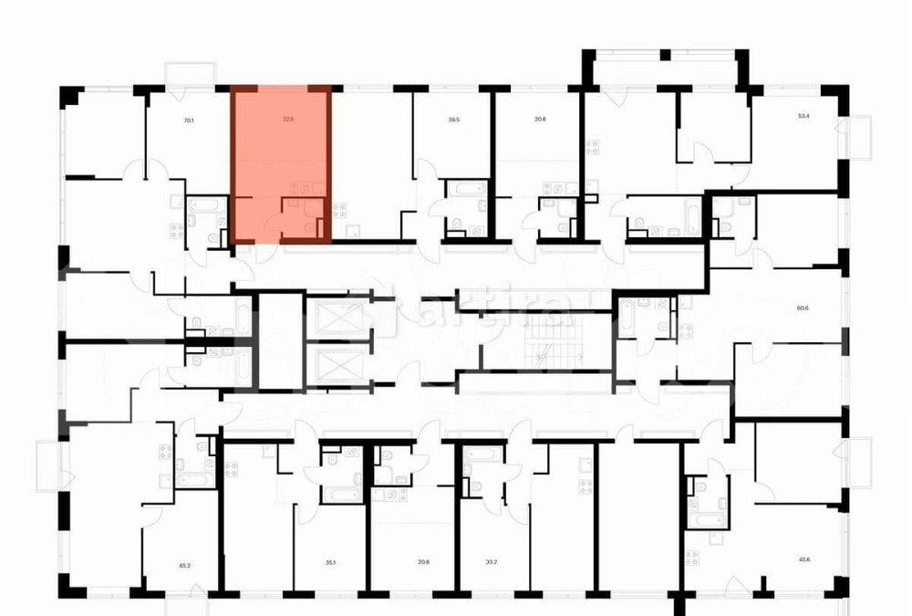 Студия, 22.6 м2, 6/16 эт. Москва - изображение 3