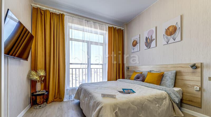 1-комн. апарт-ы, 27 м2, 20/22 эт. Санкт-Петербург - изображение 4