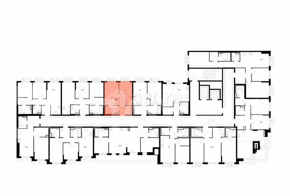 1-комн. квартира, 33.1 м2, 12/13 эт. Зеленоград - изображение 2
