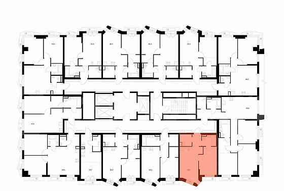 1-комн. квартира, 35.1 м2, 2/23 эт. Москва