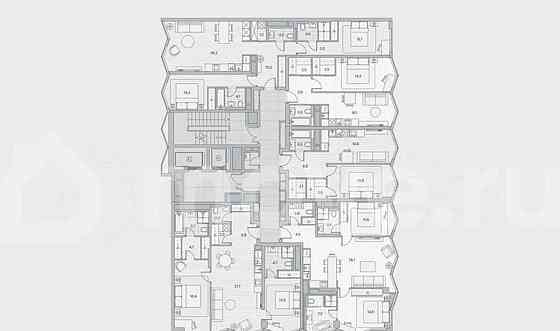 2-комн. пентхаус, 80.1 м2, 12/18 эт. Москва