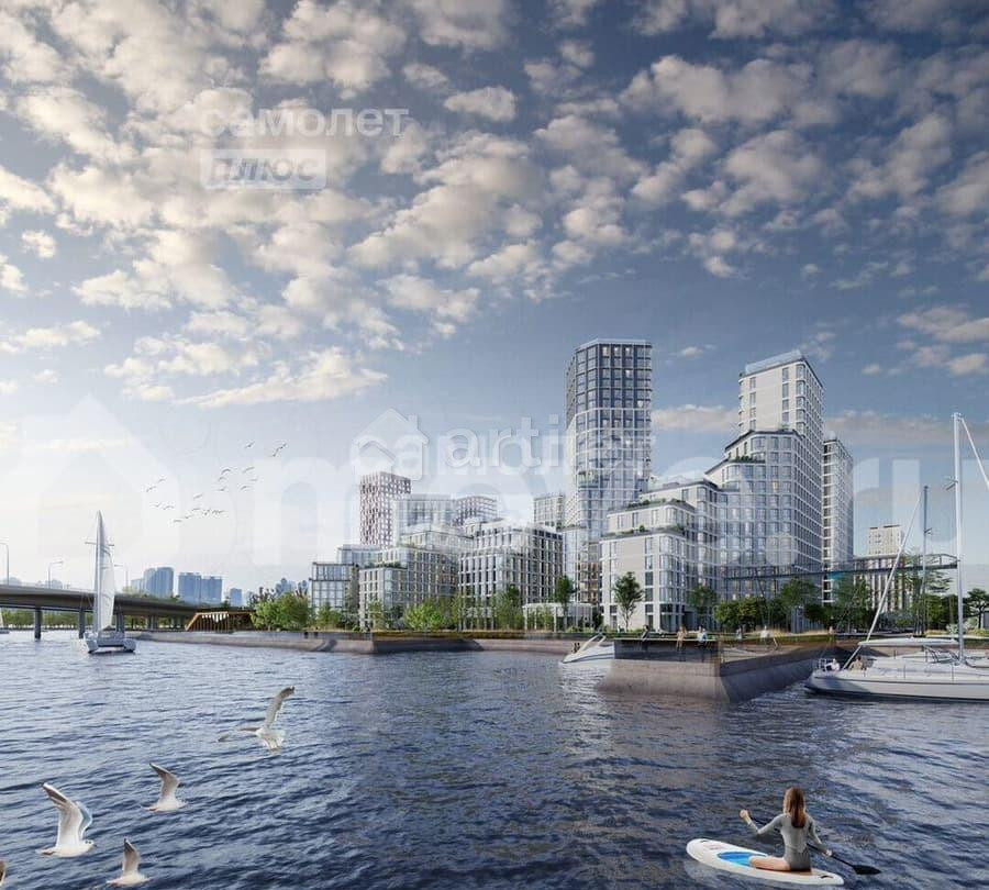 3-комн. квартира, 97.6 м2, 27/27 эт. Москва - изображение 2