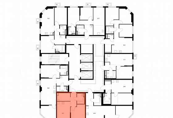 1-комн. квартира, 36.5 м2, 17/23 эт. Москва