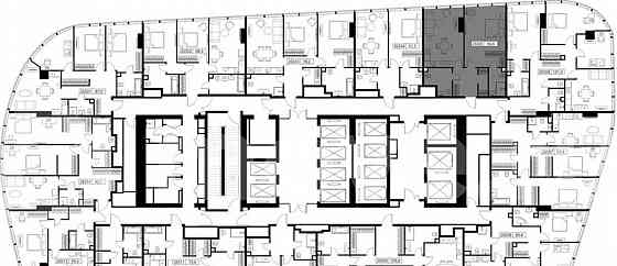 1-комн. квартира, 66.6 м2, 65/90 эт. Москва