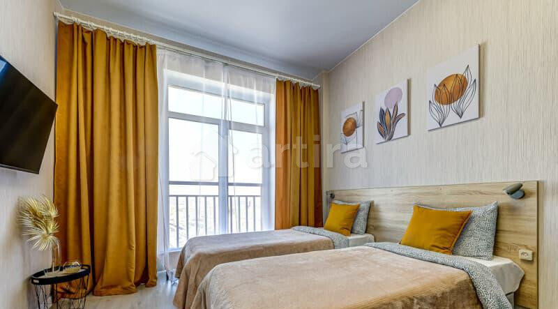 1-комн. апарт-ы, 27 м2, 20/22 эт. Санкт-Петербург - изображение 5