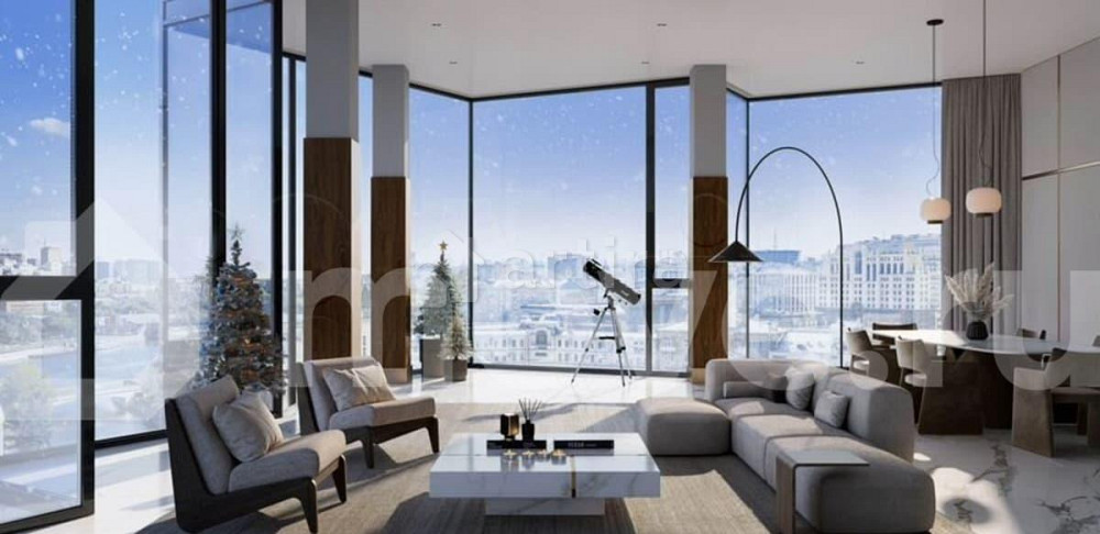 1-комн. пентхаус, 57.1 м2, 10/12 эт. Москва - изображение 2