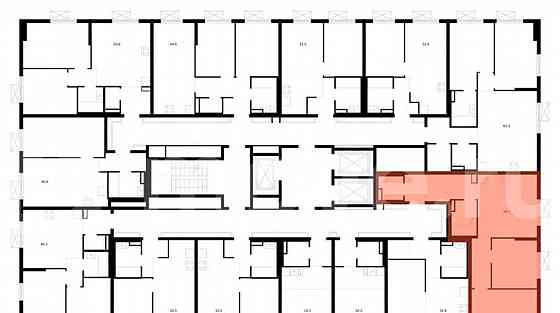 2-комн. квартира, 58.7 м2, 11/24 эт. Москва