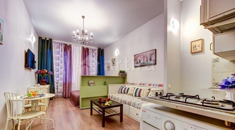 Студия, 27 м2, 1/5 эт. Санкт-Петербург - изображение 1