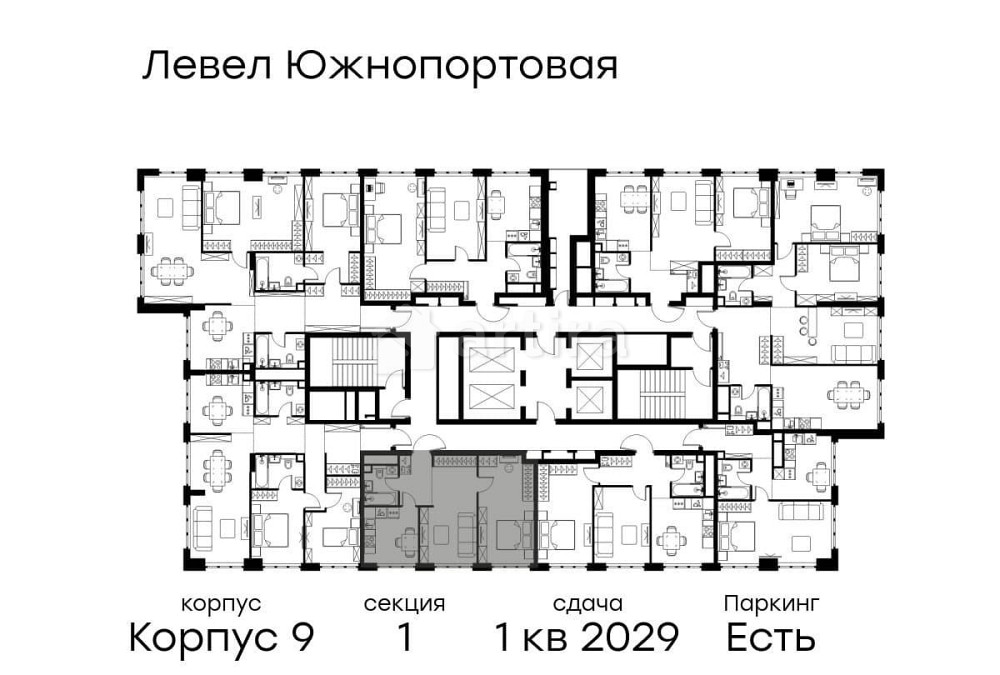 2-комн. квартира, 50.4 м2, 26/49 эт. Москва - изображение 3