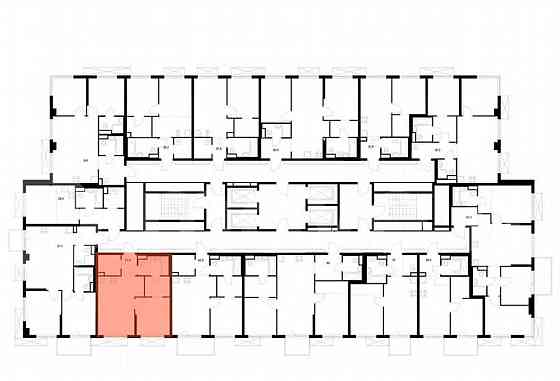 1-комн. квартира, 41.8 м2, 15/24 эт. Москва
