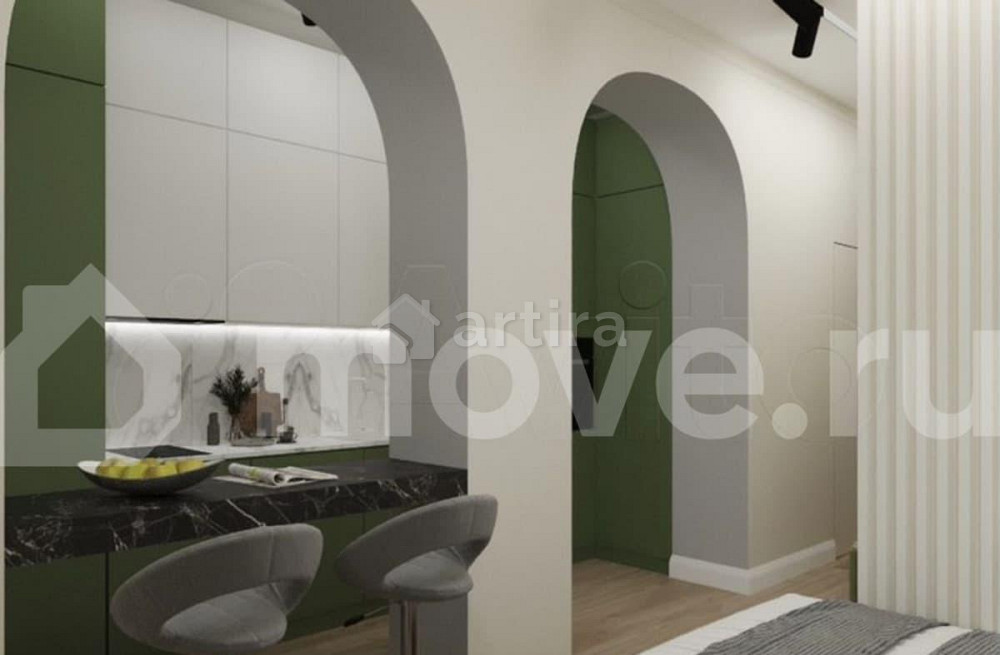 Студия, 25.6 м2, 1/5 эт. Москва - изображение 3