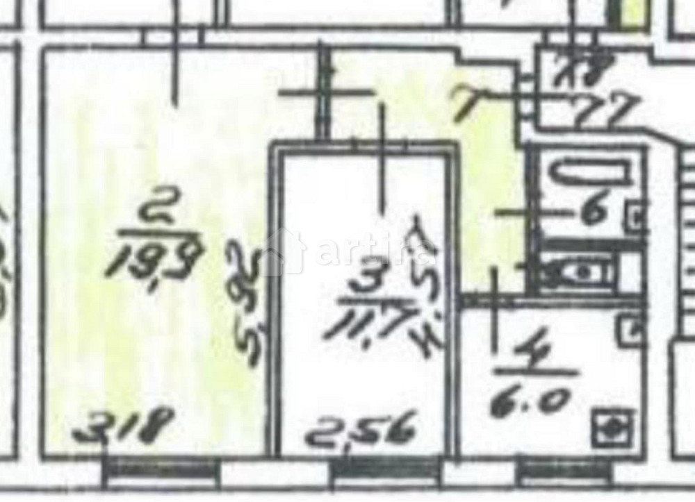 2-комн. квартира, 41 м2, 7/9 эт. Москва - изображение 3
