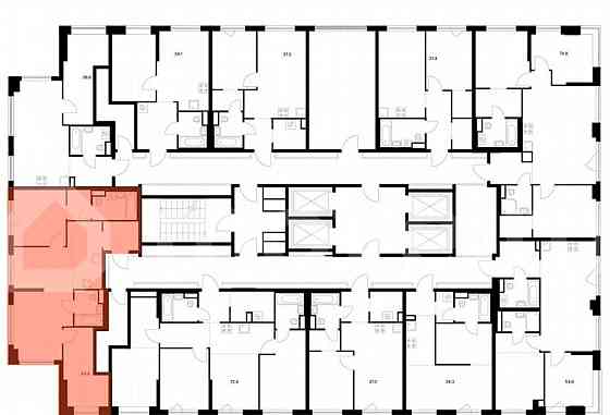 2-комн. квартира, 63.4 м2, 19/32 эт. Москва