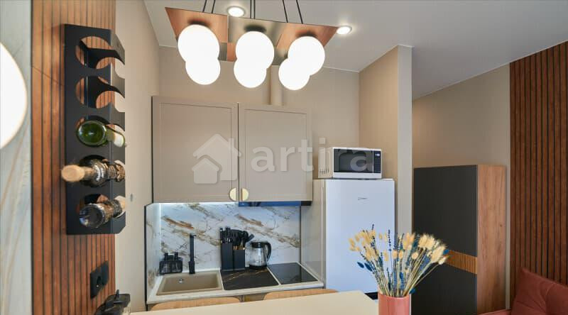 1-комн. апарт-ы, 25 м2, 2/16 эт. Иркутск - изображение 3