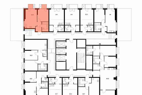 1-комн. квартира, 35.9 м2, 4/20 эт. Москва
