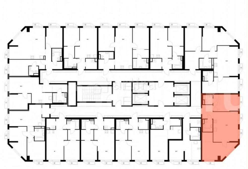 2-комн. квартира, 62.5 м2, 24/32 эт. Москва - изображение 3