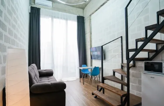 Апартаменты Loft, 40 м², Четырёхместный номер Сочи