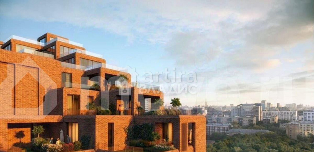 3-комн. апарт-ы, 64.1 м2, 12/25 эт. Москва - изображение 3