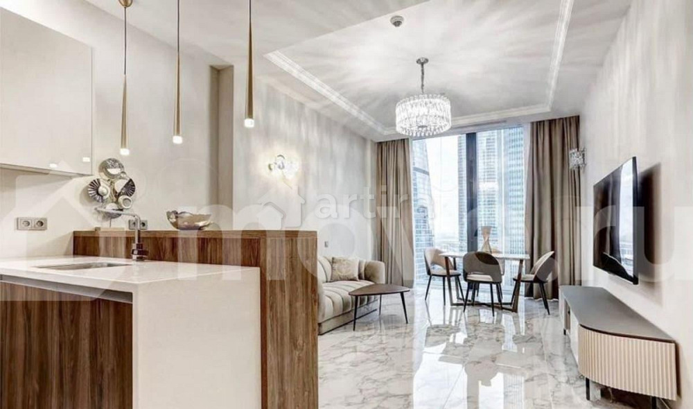 2-комн. апарт-ы, 60 м2, 30/68 эт. Москва - изображение 2