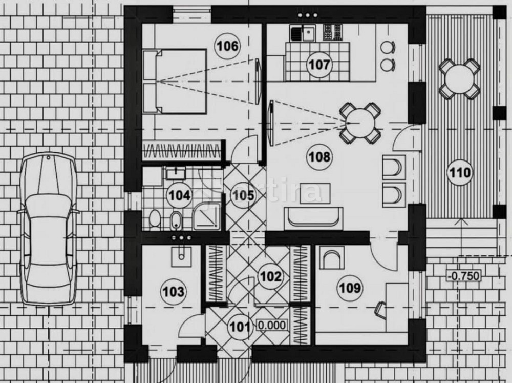 Коттедж, 81 м2, 6 соток, 1 эт. Сысерть - изображение 5