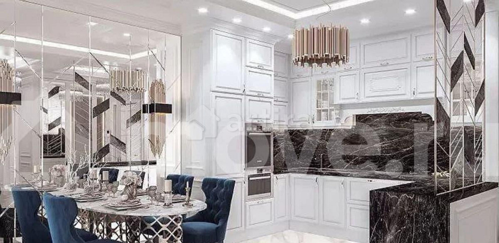 3-комн. апарт-ы, 90 м2, 47/78 эт. Москва - изображение 5