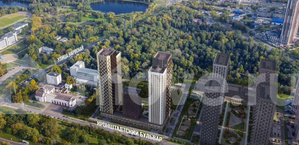 3-комн. квартира, 67.3 м2, 12/19 эт. Москва - изображение 2