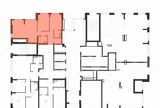 2-комн. квартира, 65.5 м2, 1/16 эт. Москва