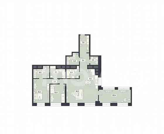 4-комн. квартира, 148.2 м2, 27/27 эт. Москва