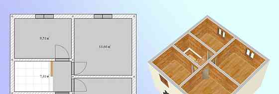 Дом, 110 м2, 6 соток, 2 эт. Гатчина