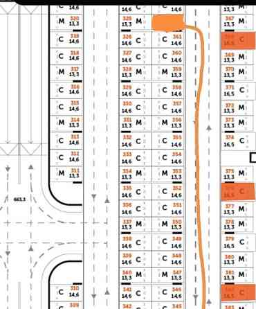 Гараж, 14 м2 Развилка