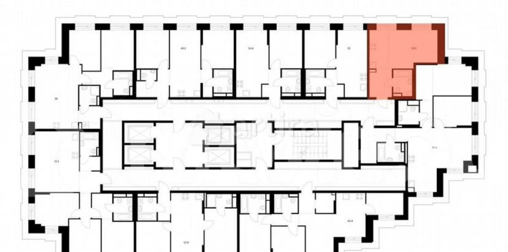 Студия, 28.8 м2, 31/32 эт. Москва - изображение 3