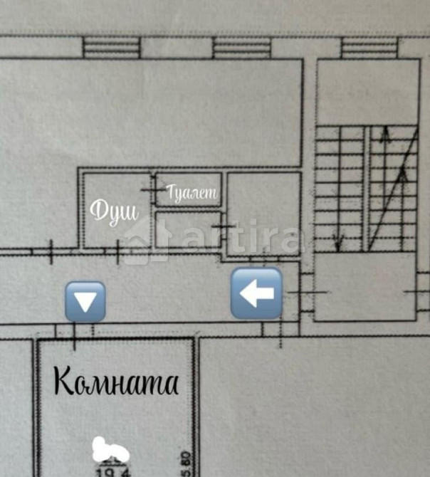 Комната, 19.4 м2, 4/5 эт. Калининград - изображение 5
