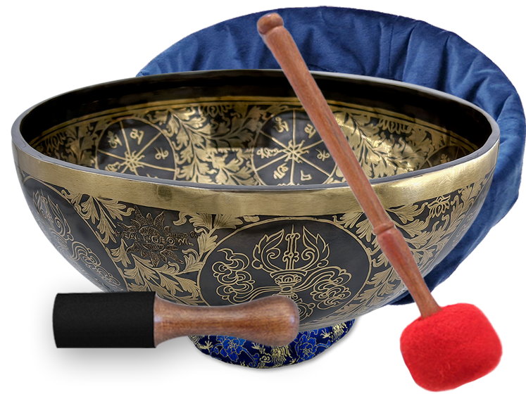 Коллекционная поющая чаша Healingbowl® Luxury Mustang®