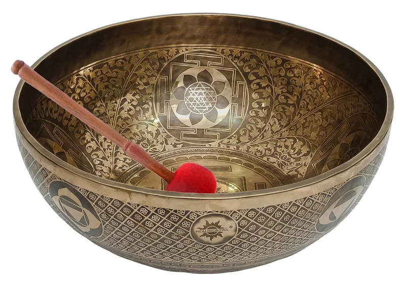 Кованая поющая чаша Healingbowl® Professional Giant Bowl Everest®