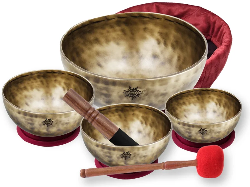 Комплект поющих чаш для массажа Профессиональный Стартовый Standart - фото 2