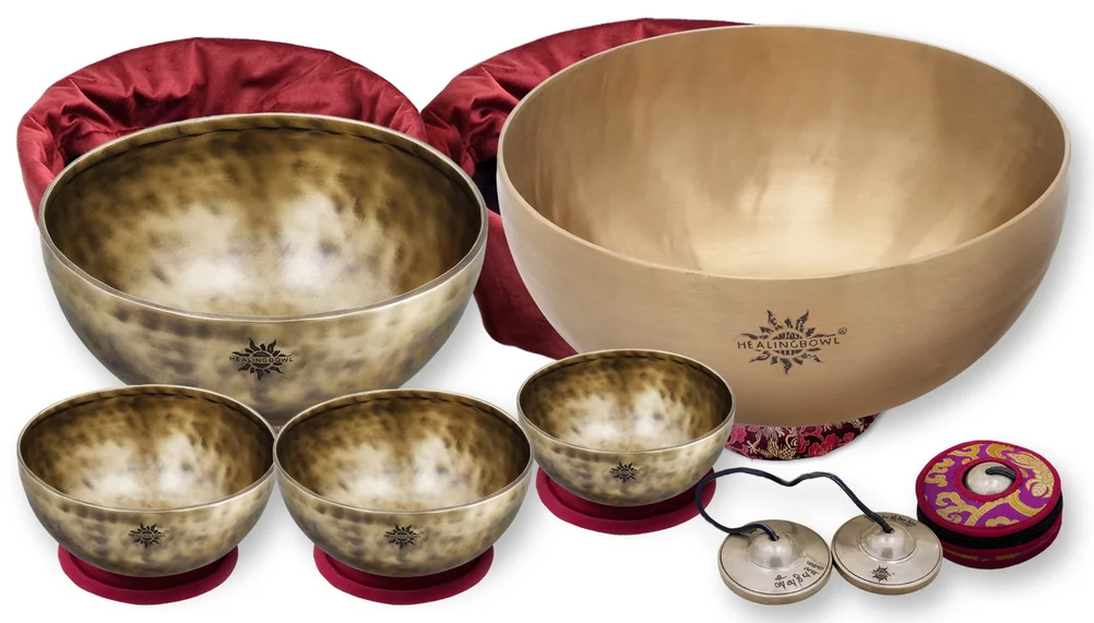 Комплект поющих чаш для массажа Профессиональный Стартовый Standart