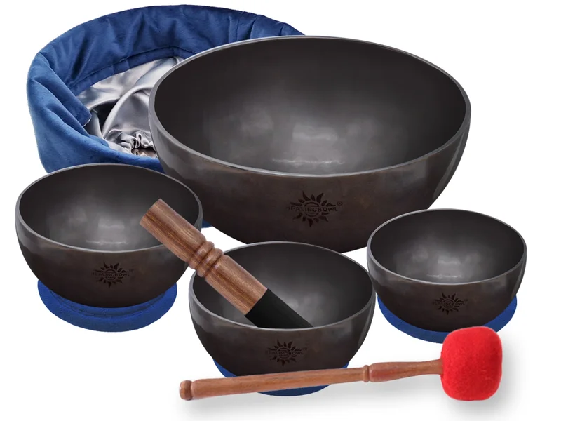 Комплект поющих чаш для массажа Профессиональный Стартовый Premium - фото 2