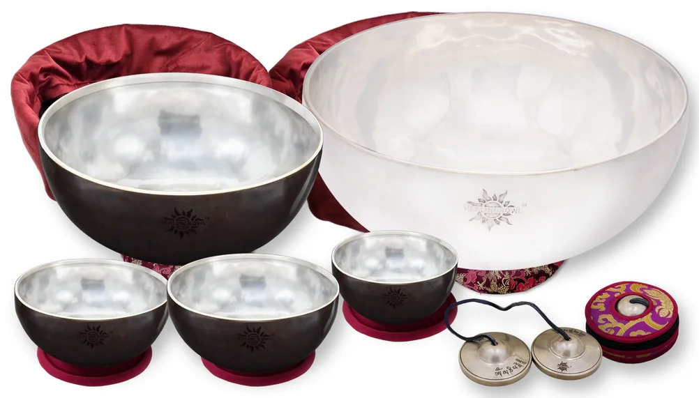 Комплект поющих чаш для массажа Профессиональный Стартовый Ultimate