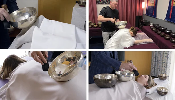 Полный комплект поющих чаш для массажа Standart - фото 2