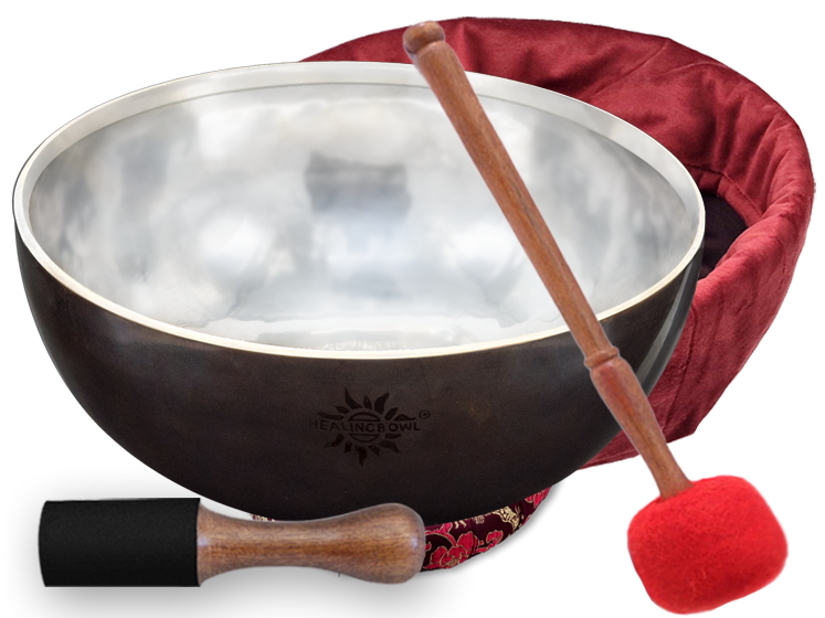 Кованая поющая чаша Healingbowl® Professional Himalayan Pearl®