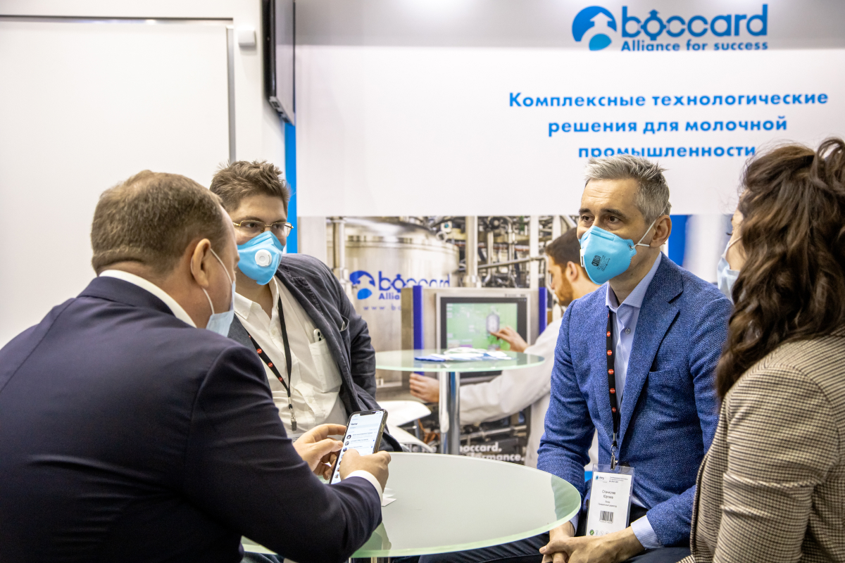 Boccard на выставке DairyTech 2022, оборудование для производства молока и молочных продуктов